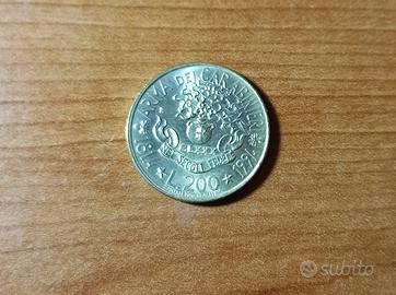 200 LIRE ARMA DEI CARABINIERI 1814 1994