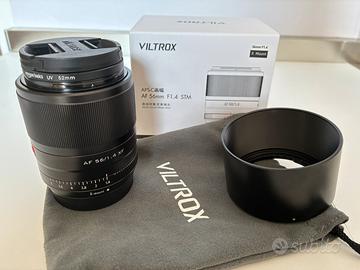 Viltrox 56 mm F1.4 per Fujifilm