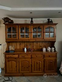 mobili rustici in legno massello per taverna