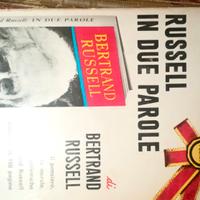 Bertrand Russell in due parole 