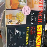 Il grande libro dello STENCIL per la casa -2 libri
