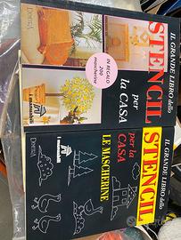 Il grande libro dello STENCIL per la casa -2 libri