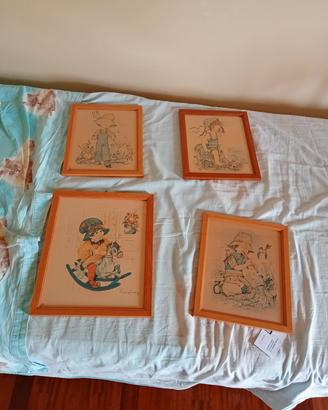 4 Quadri per bambini 