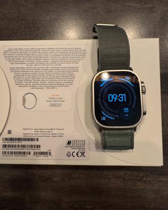 Apple watch ultra 49mm titanio in ottime condi