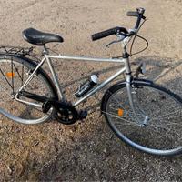 bicicletta da uomo con ruote da 28 e telaio da 56