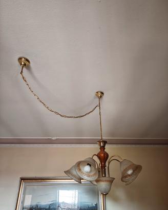  3 lampadari come nuovi 