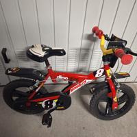 Bicicletta bambino Dino bikes 12 pollici 3 -5 anni