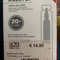 Fiale  anti calcare per ferri da stiro a caldaia