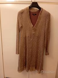 Vestitino lana e cardigan