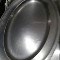 Vassoi in acciaio per alimentari 