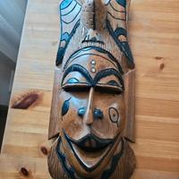 maschera in legno