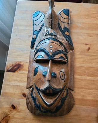maschera in legno