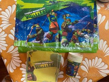 kit compleanno tartarughe ninja - Tutto per i bambini In vendita a Napoli