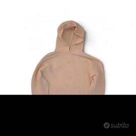 Felpa Puma Cappuccio Panna Lavorata Trapuntata