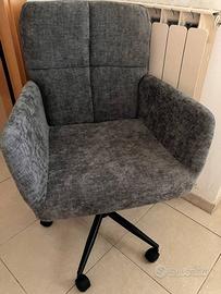 Sedia da scrivania girevole