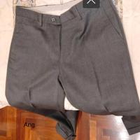 Pantaloni uomo grigio , lana, marca Angelico,tg 48