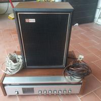 PHILIPS HFI Radio vintage 1970 + cassa + omaggi