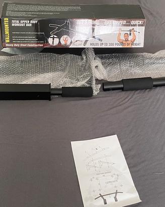 Barra per trazioni a parete portata 150 kg