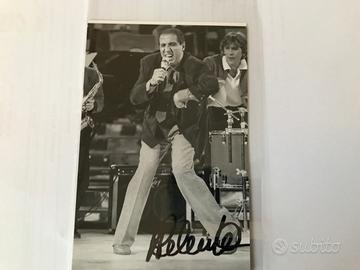Adriano Celentano autografo