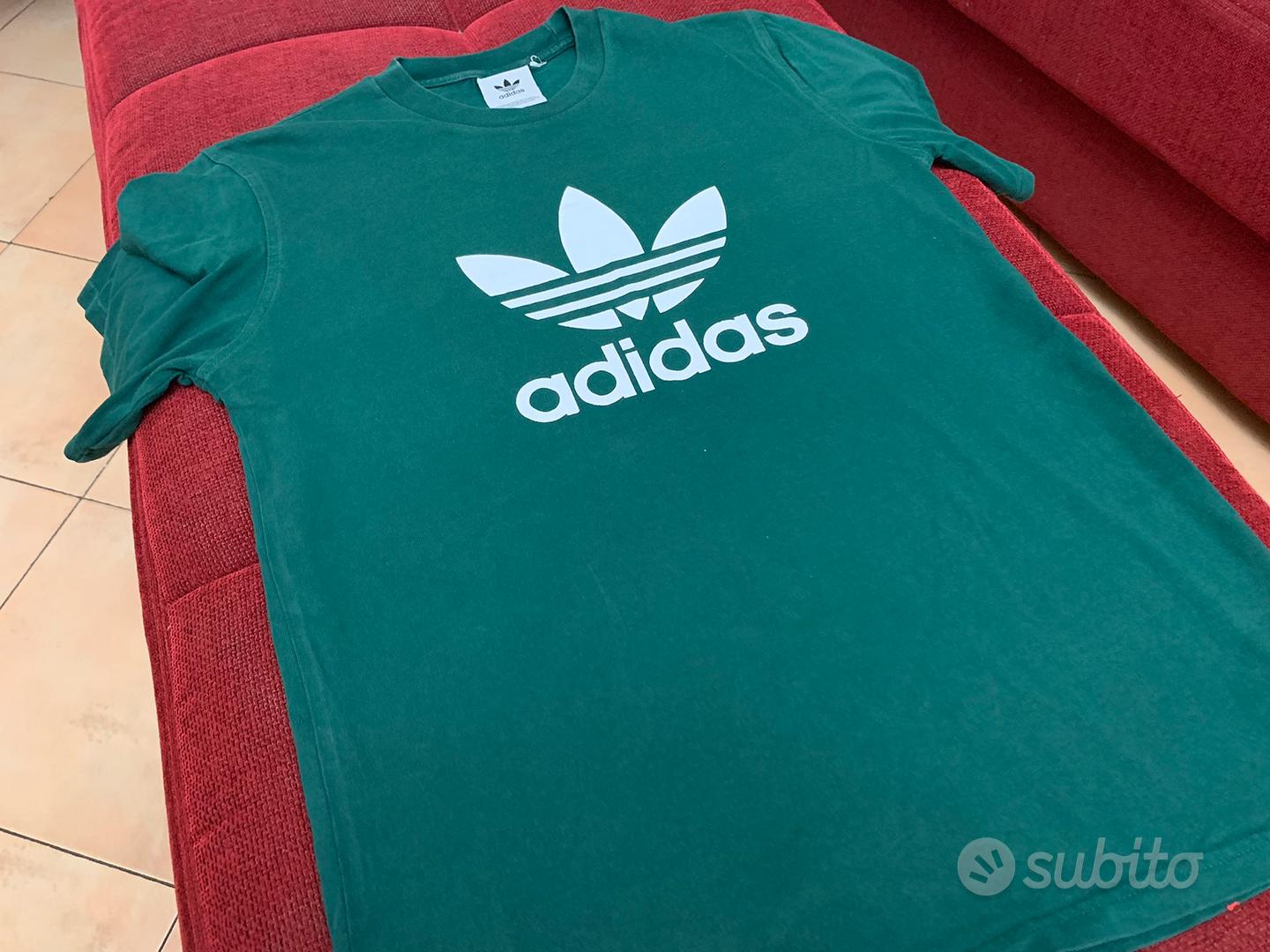 T shirt cheap adidas verde militare