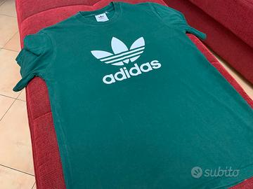 T shirt adidas uomo on sale verde