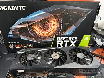GPU GIGABYTE GeForce RTX 3070 ti GAMING OC 8GB