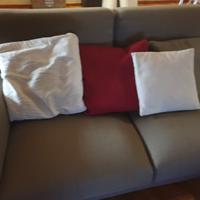 Divano in tessuto con chaise-longue