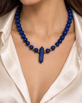 Collana girocollo lapislazzuli