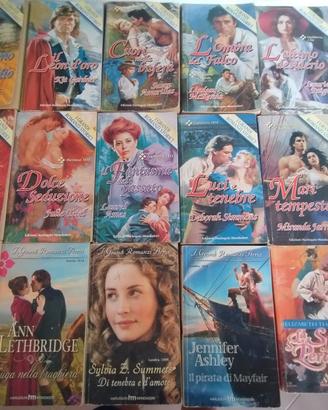 romanzi storici Harmony e libri vari