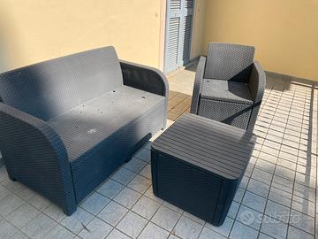 Set giardino e sdraio