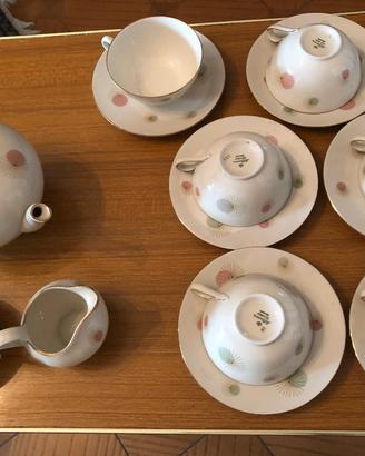 Servizio da Tè, 6, Vintage Bavaria Porcellana 15pz
