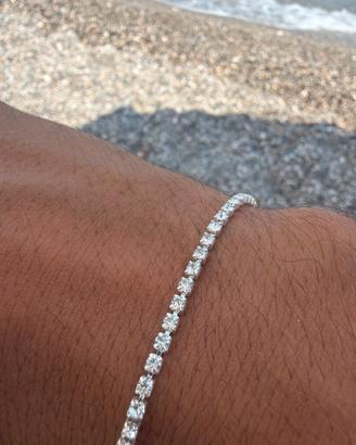 tennis in argento 925