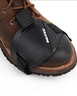 Protezione regolabile per scarpa leva cambio moto 