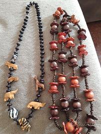 Collana legno