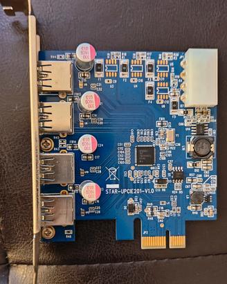 scheda USB 3.0
