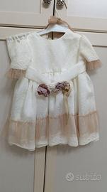 Abito elegante 18 mesi bimba Carmy