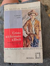 libro "cristo si è fermato a eboli" di Carlo levi