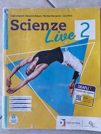 Libro 2 media. Scienze live 2. Luigi Leopardi