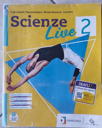 Libro 2 media. Scienze live 2. Luigi Leopardi
