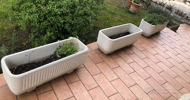 VASI PER FIORI DA GIARDINO