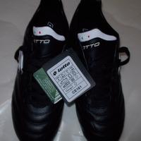 Scarpe da pallone Lotto mis, 40,5 nuove nere