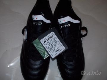 Scarpe da pallone Lotto mis, 40,5 nuove nere