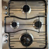 Piano cottura 4 fuochi gas metano