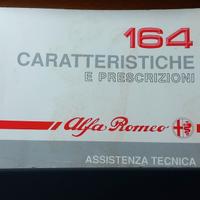 Caratteristeche e prescrizioni alfa 164