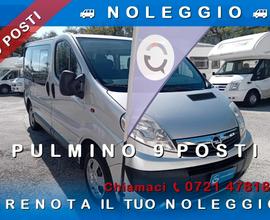 PULMINO 9 posti A NOLEGGIO - CLIMATIZZATORE - BAGA