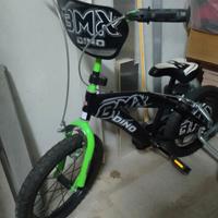 Bicicletta BMX bambini 16" pollici Dino bikes nero
