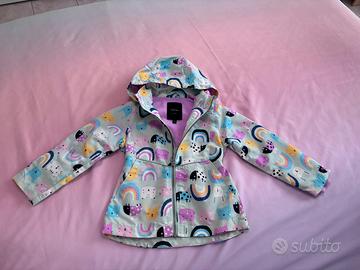 Impermeabile bimba 4 anni