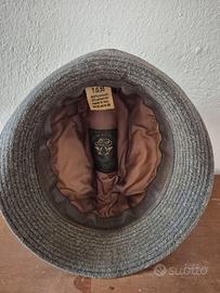 cappello maschile d'epoca Trilby o Bucket Hat
