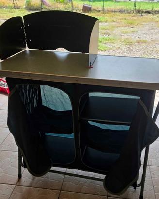 Mobile cucina campeggio Quechua Decathlon