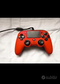 Joystick Nacon ROSSO Per PS4/PC con filo di 1m